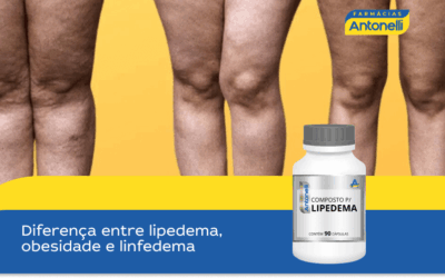 Diferença entre Lipedema, Obesidade e Linfedema